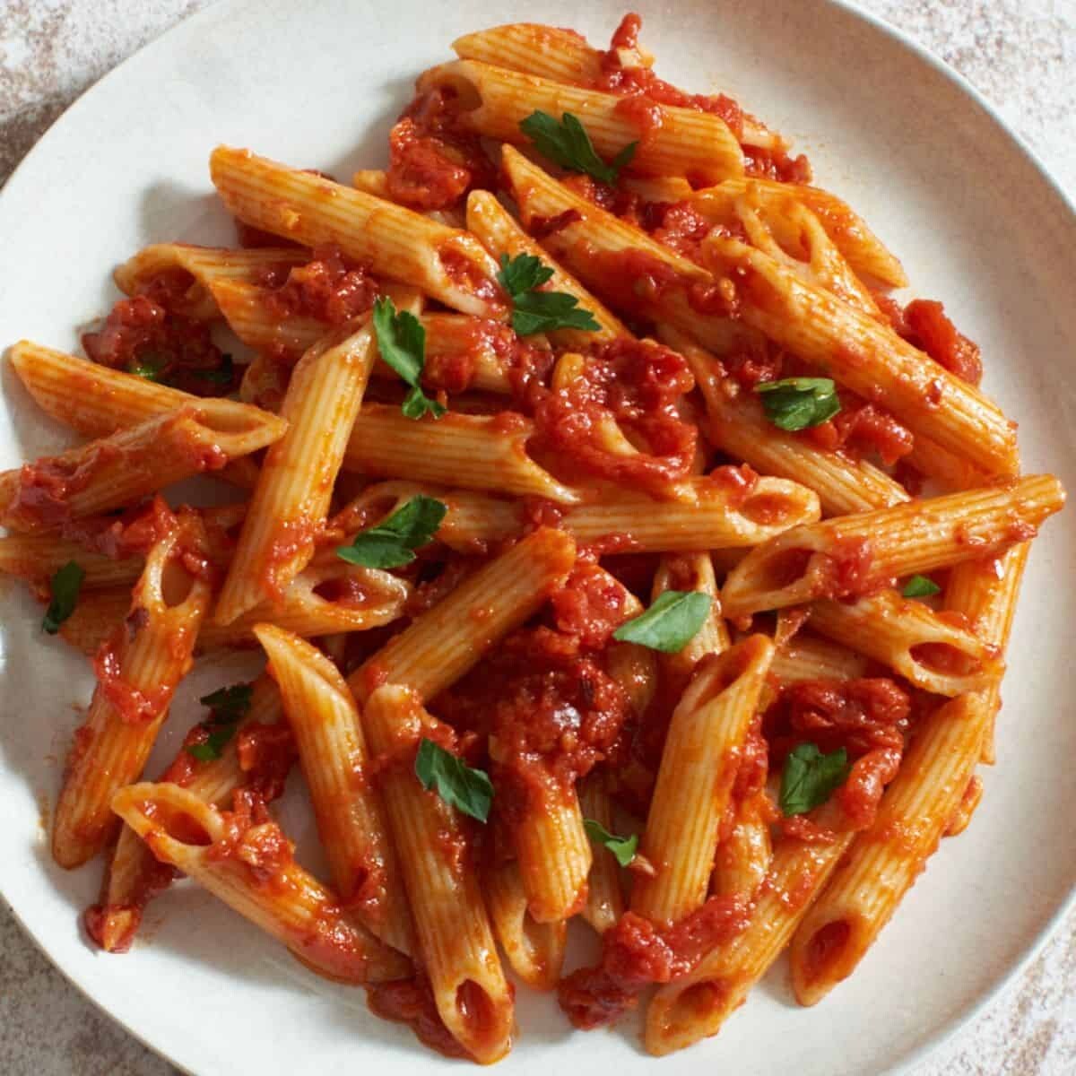 Beef Penne Arabiata