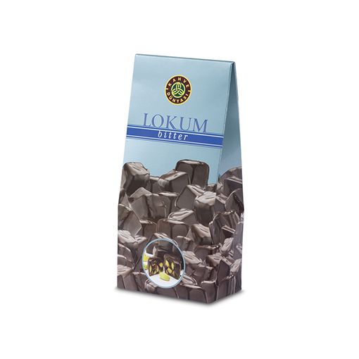 Bitter Çikolata Kaplı Lokum (250 gr.)