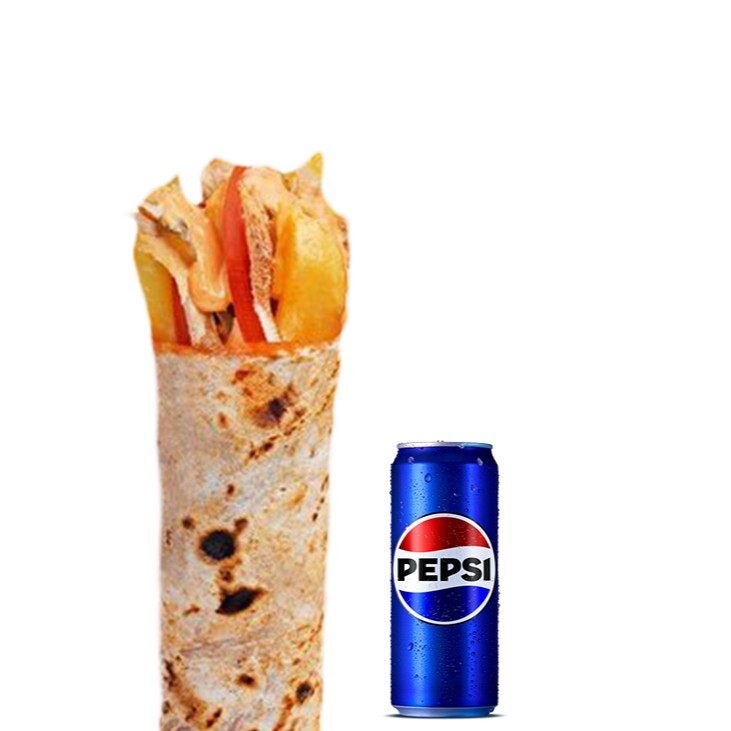 Gagala Soslu Dürüm ve Pepsi