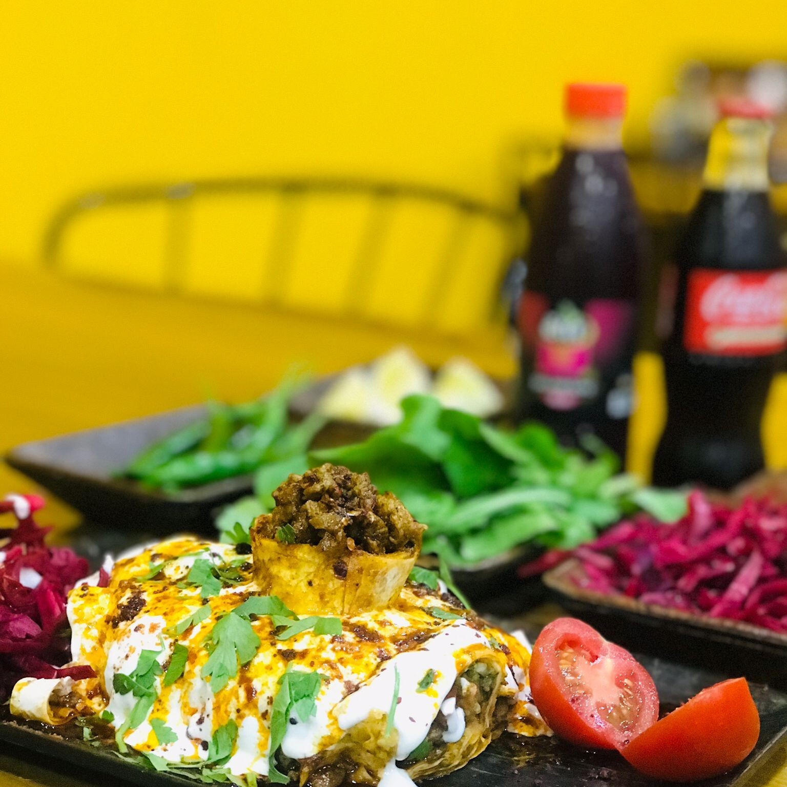 Yoğurtlu Et Tantuni Menü 1