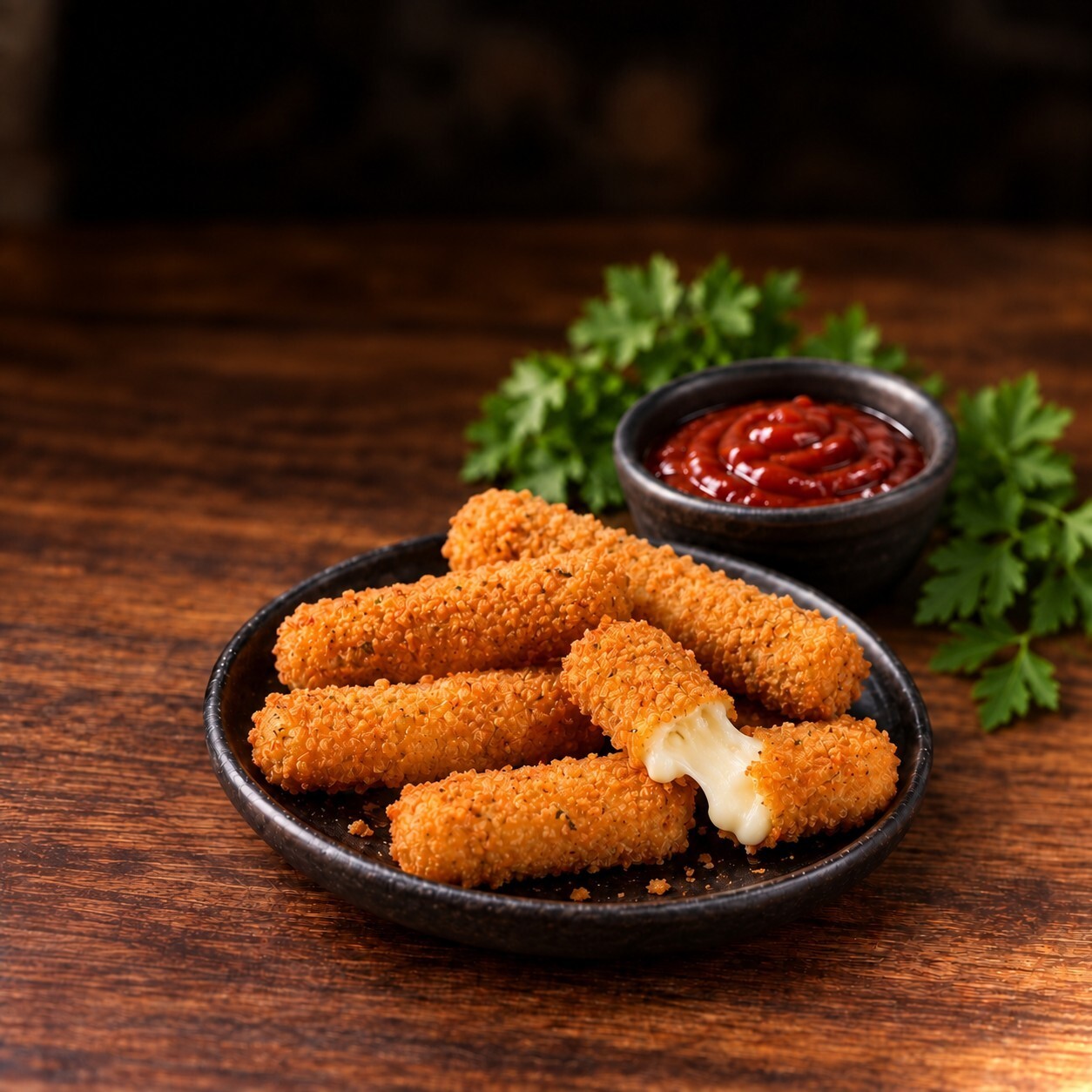 6'lı Çıtır Mozzarella Sticks