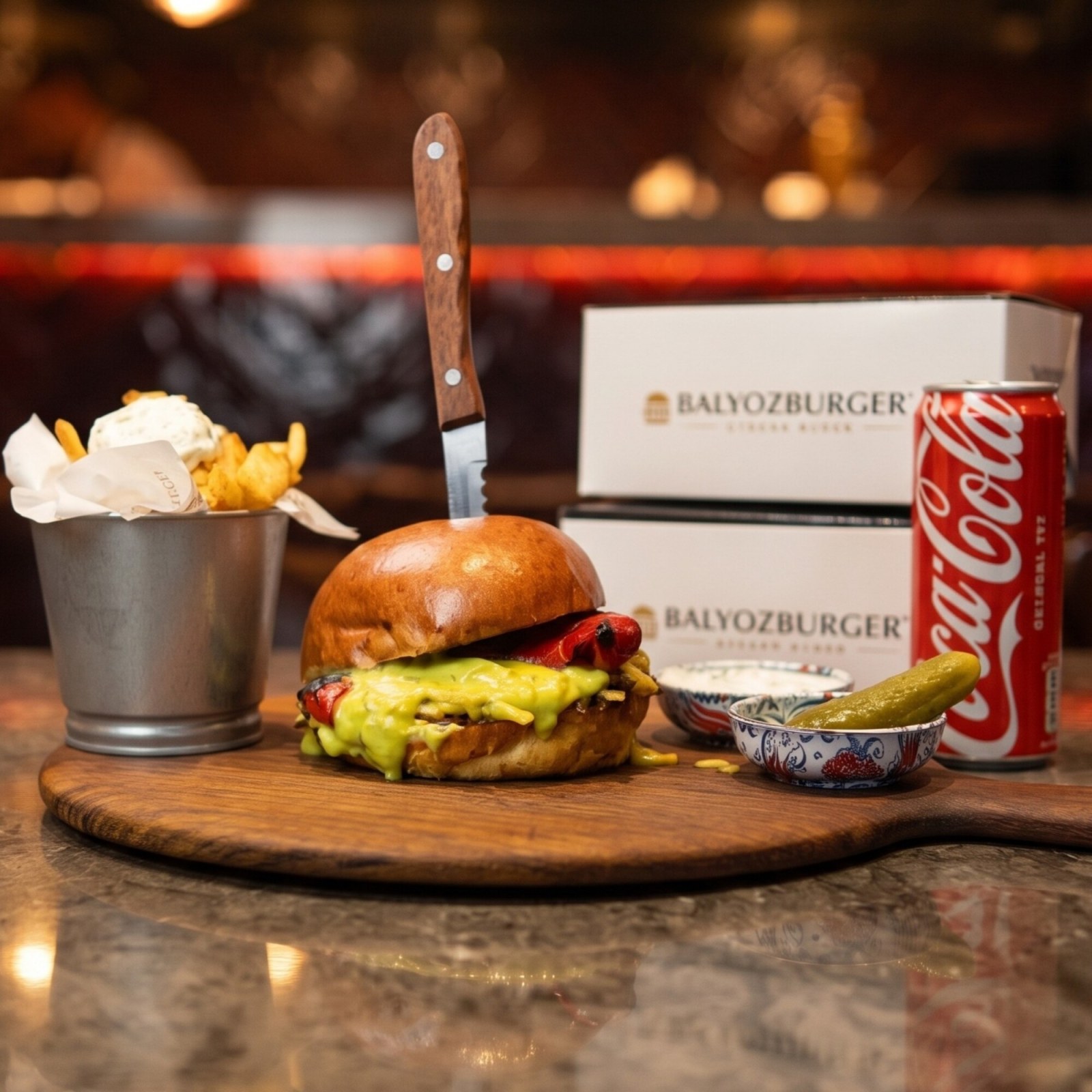 Tiftik Burger Menü