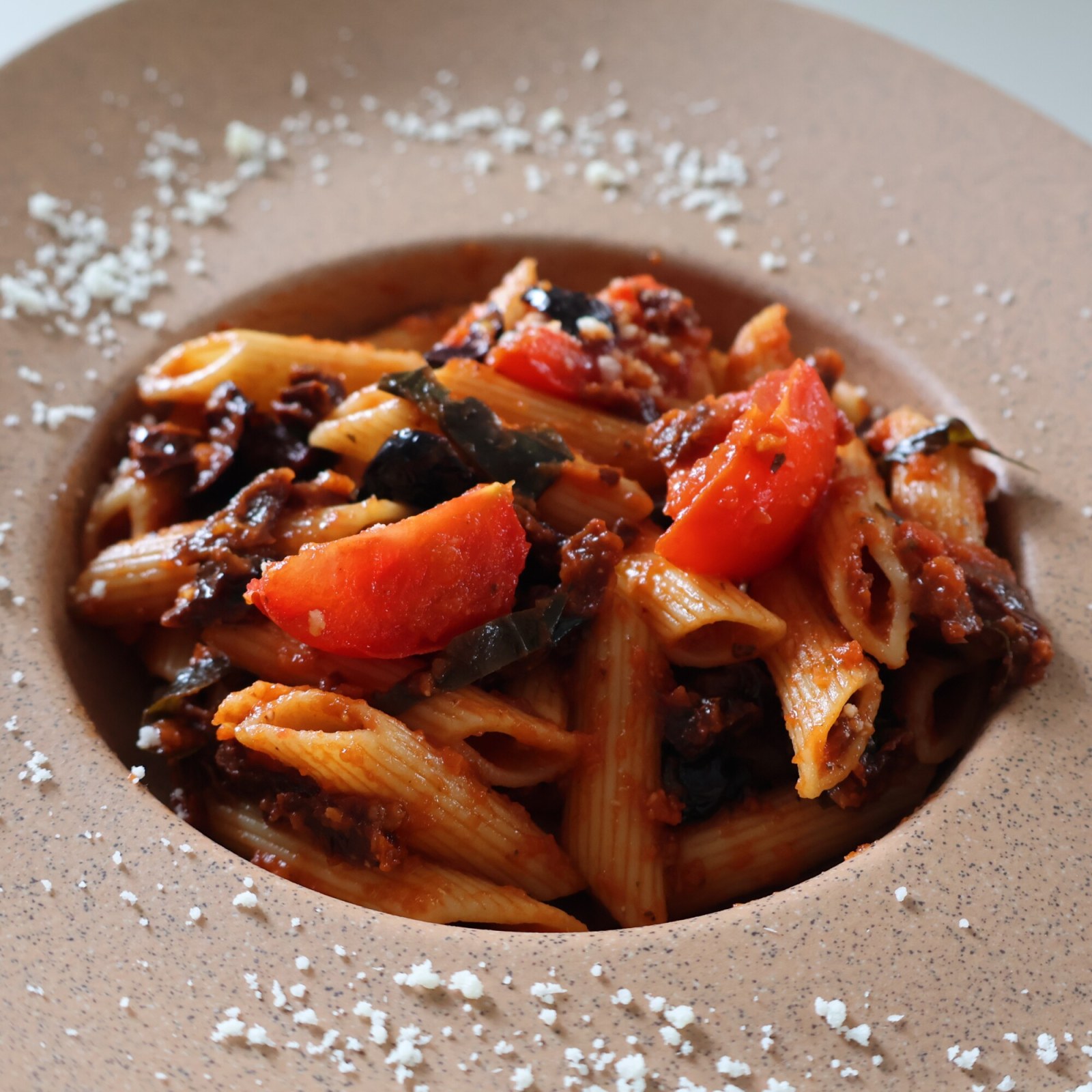 Arrabbiata Menü