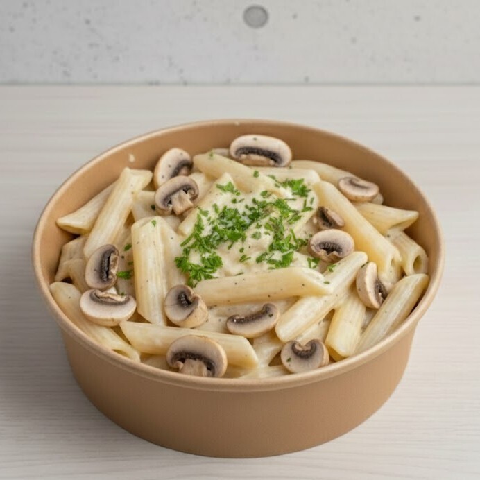 Pasta alla Crema di Funghi (Code 2)