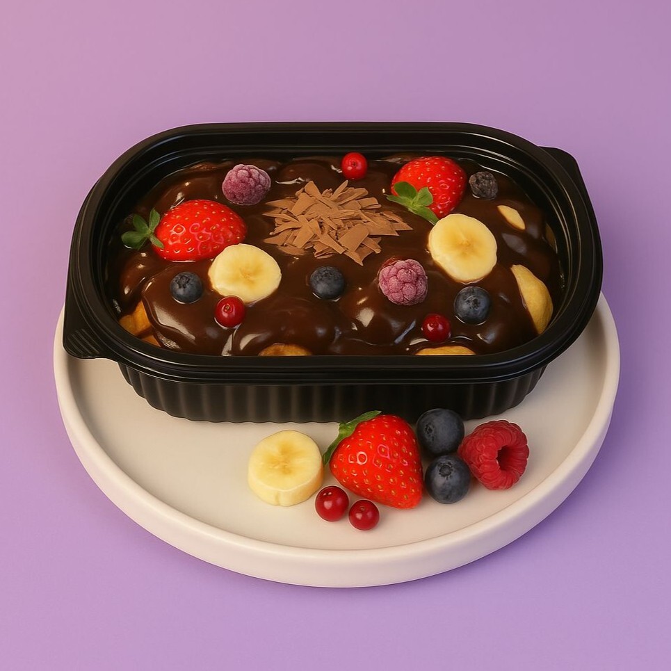 Meyveli Dökme Profiterol