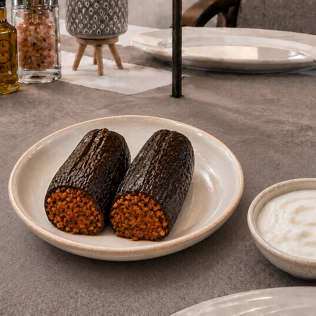 Kuru Patlıcan Dolması