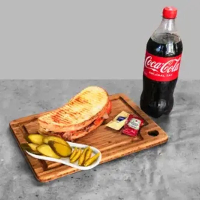 4'lü Kavurmalı Kaşarlı Tost Menü
