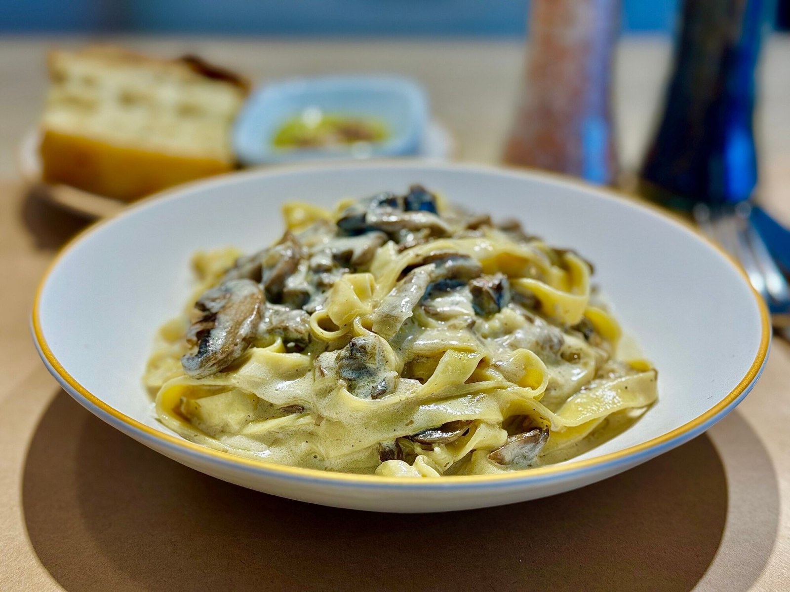 Funghi Soslu Makarna