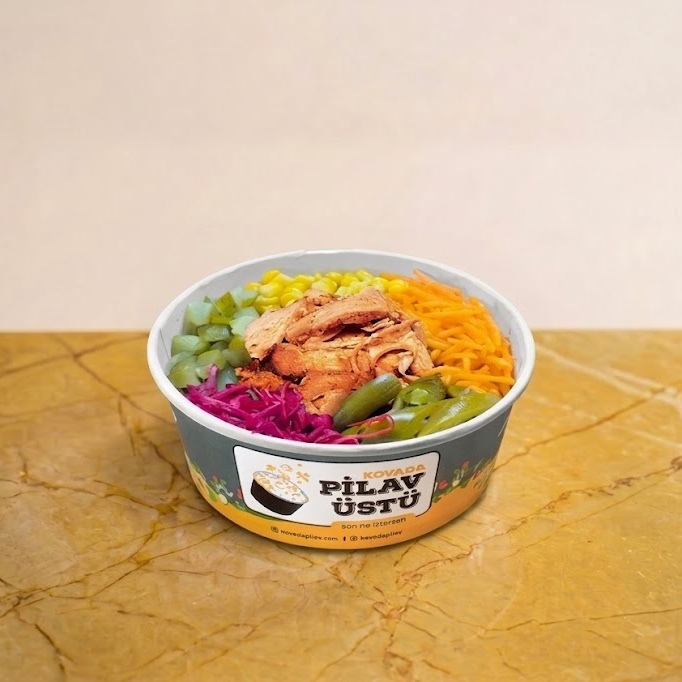Tavuk Döner Pilav Box (Küçük)