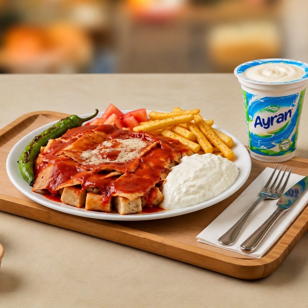 Tavuk İskender + Ayran