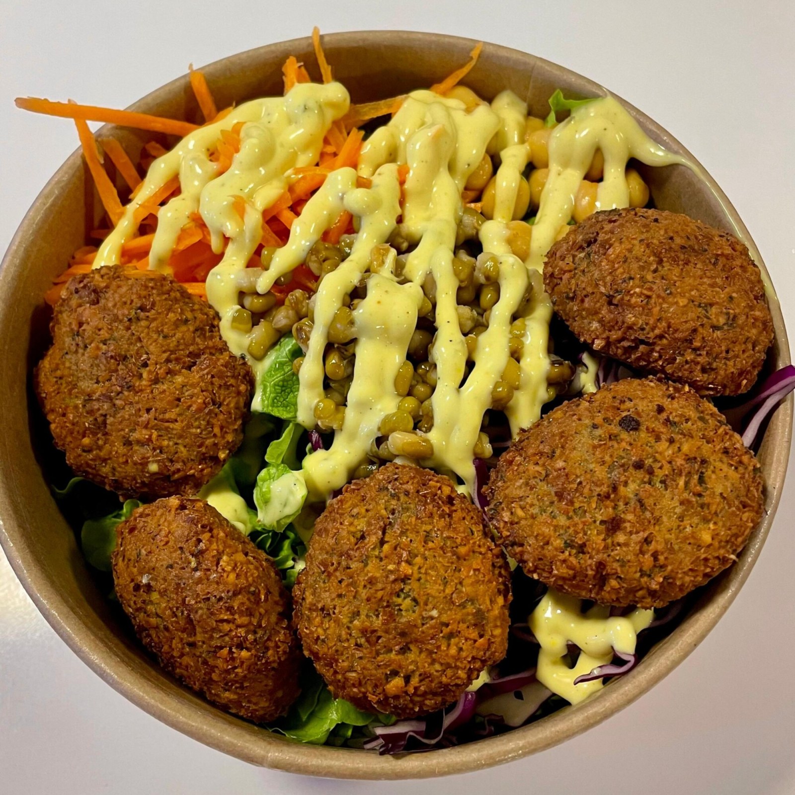 Makarnalı Falafel Bowl