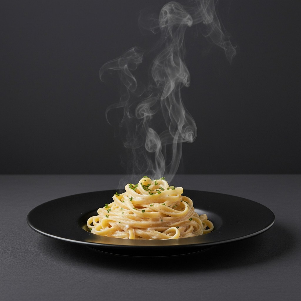 Mantar Tavuklu Fettuccine