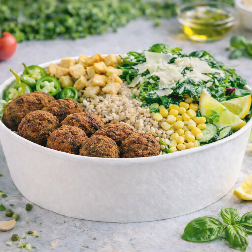 Falafelli Sezar Salata