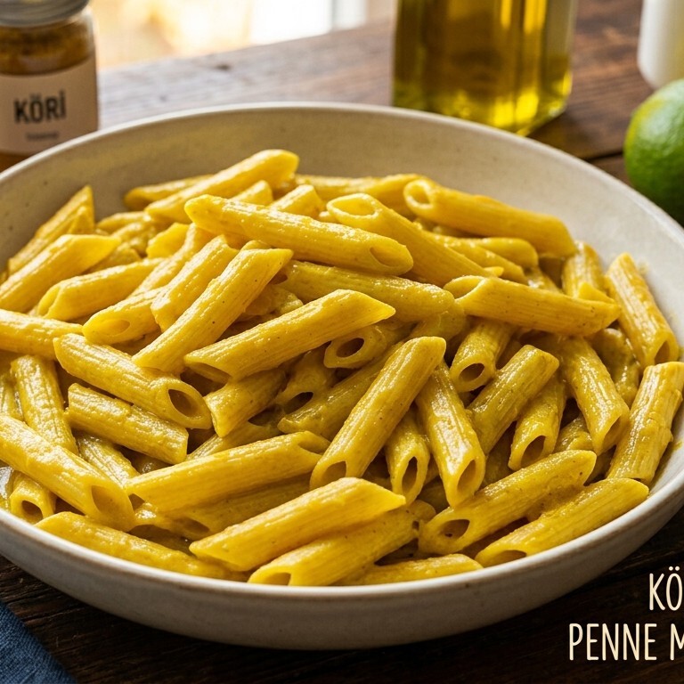 Köri Soslu Penne