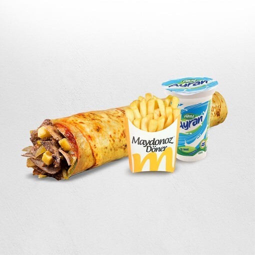 Et Döner Maydonoz XLarge Dürüm Menü