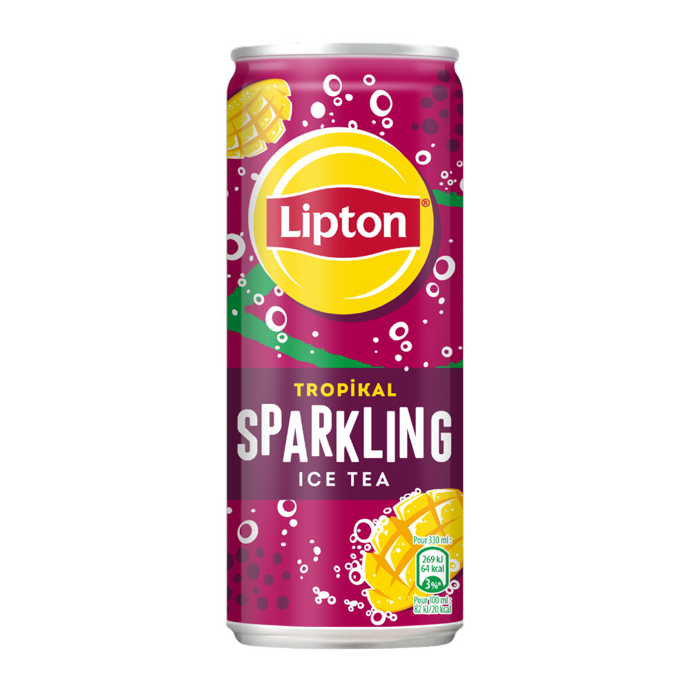 Lipton Ice Tea Sparkling Tropikal (33 cl.)