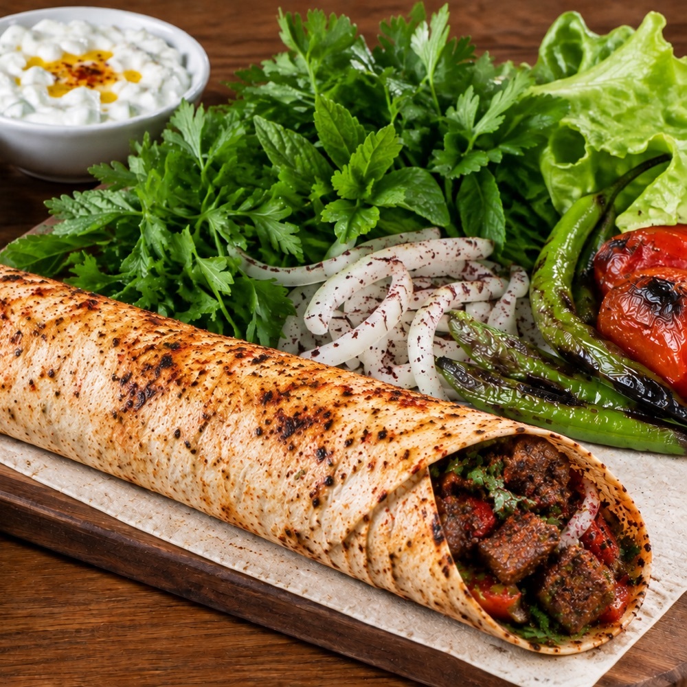 Ciğer Şiş Dürüm