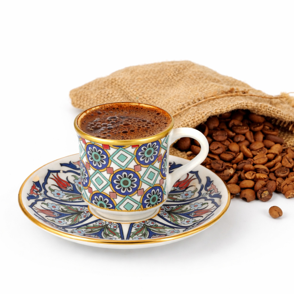 Dağ Çileği Aromalı Türk Kahvesi
