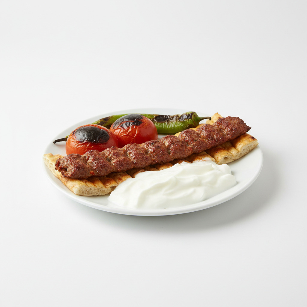 Yoğurtlu Adana Kebap+Coca Cola