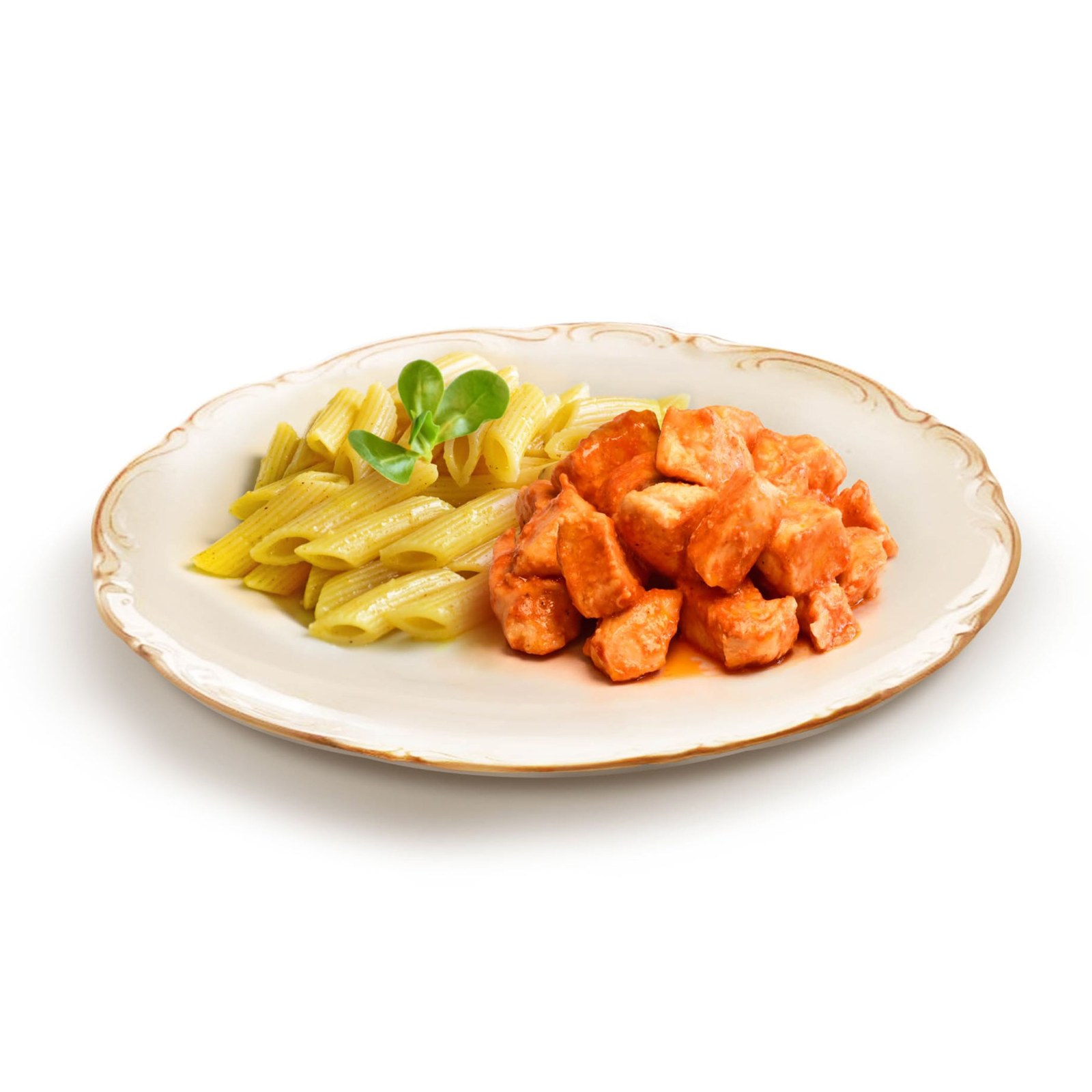 Acı Soslu Tavuk & Penne Makarna