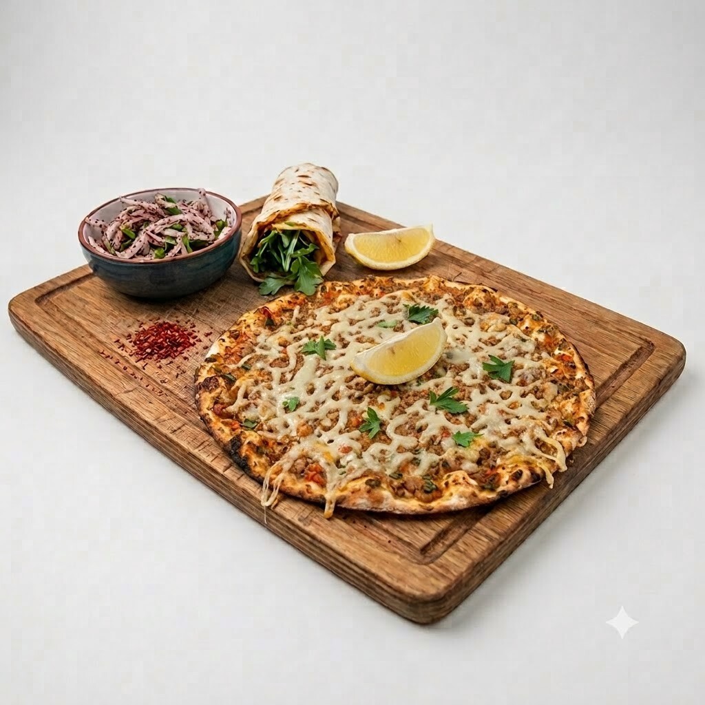 Kaşarlı Lahmacun