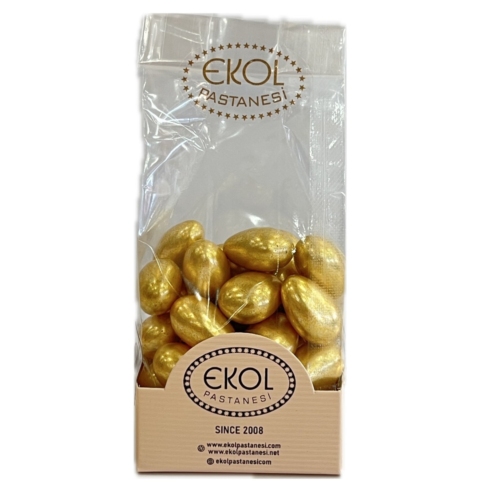 Gold Renk Badem Şekeri