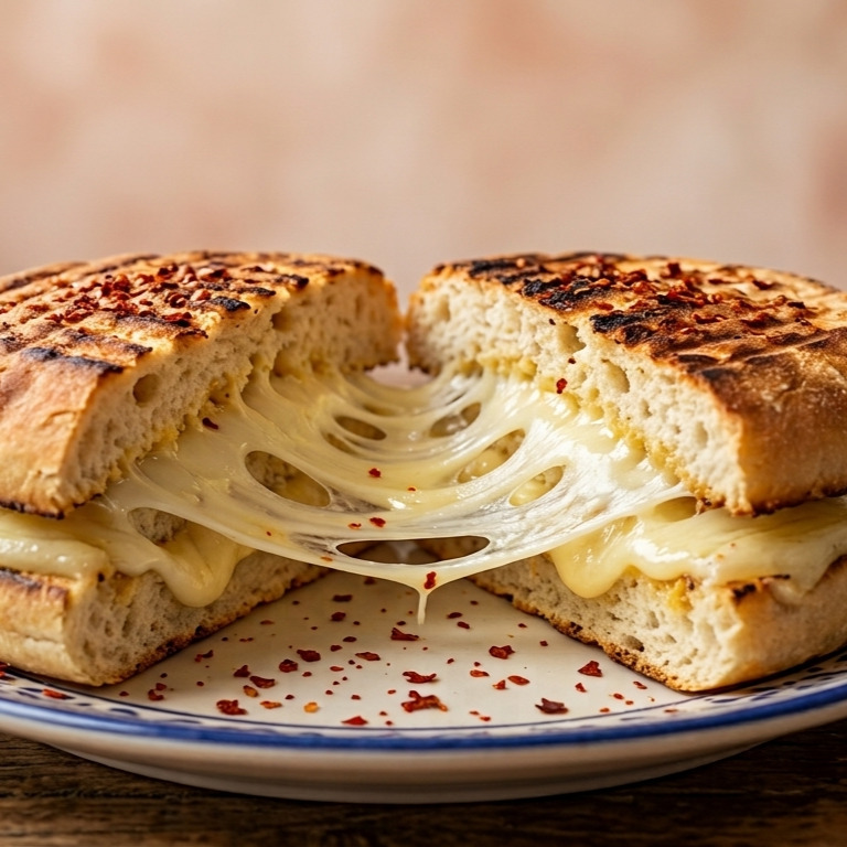 Kaşarlı Bazlama Tost