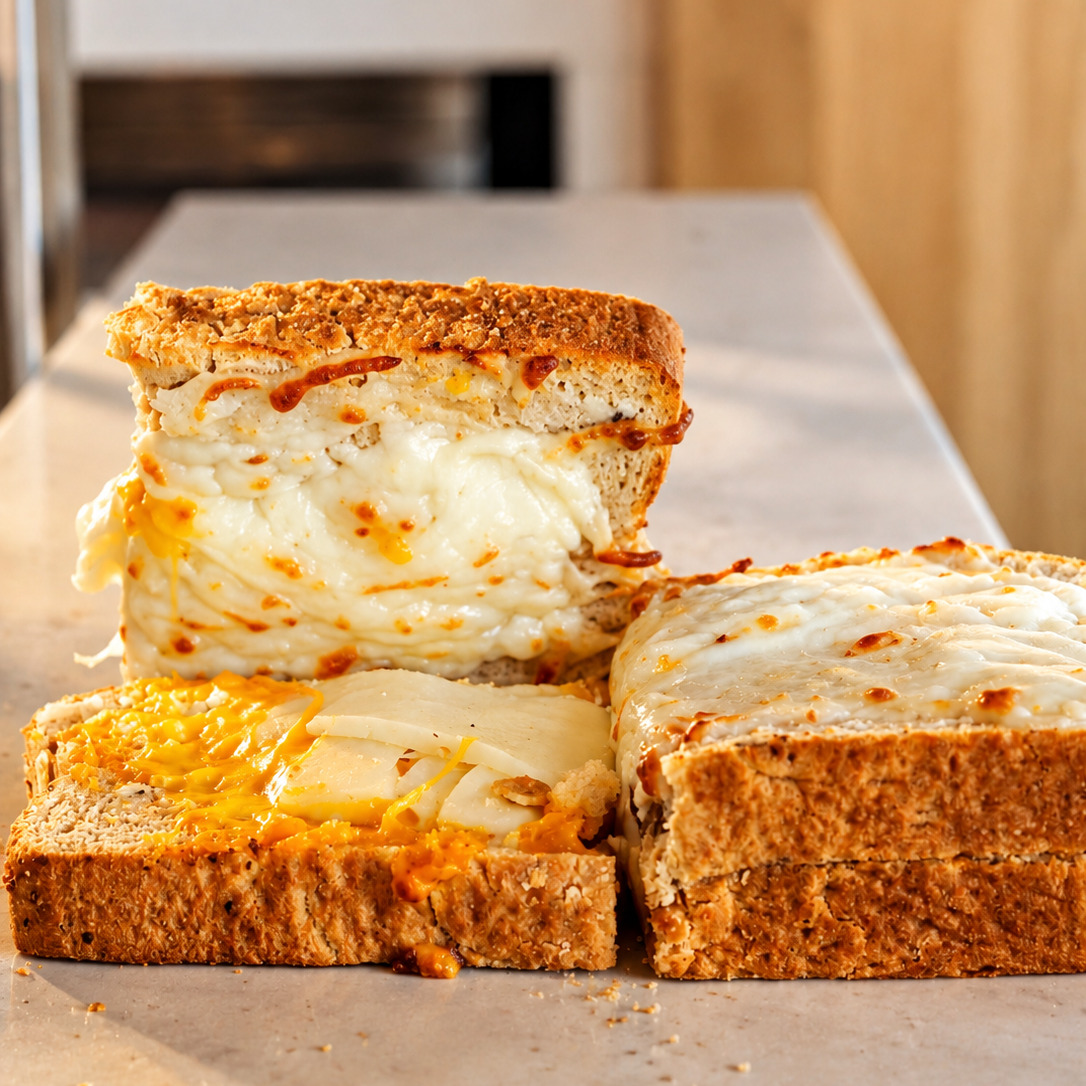 5 peynirli Tost