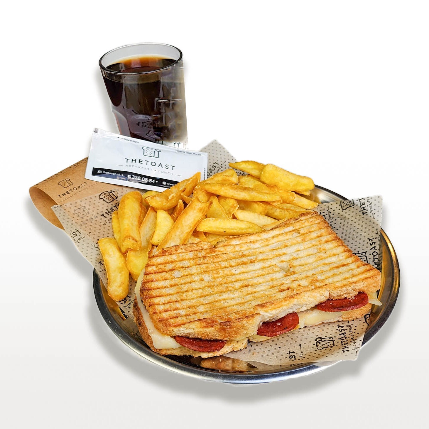 Sucuklu Kaşarlı Tost Menü