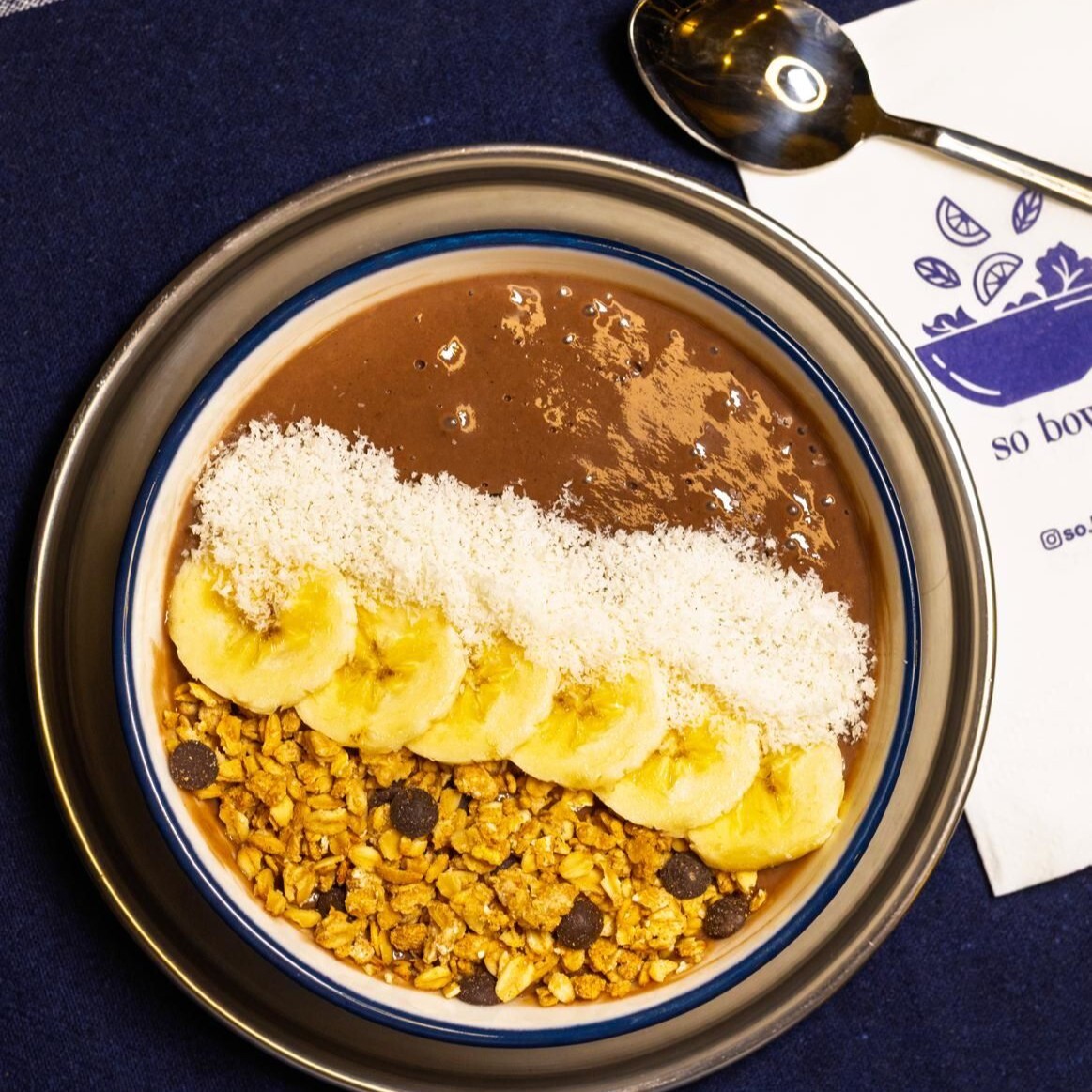Muzlu Bitter Çikolatalı Bowl