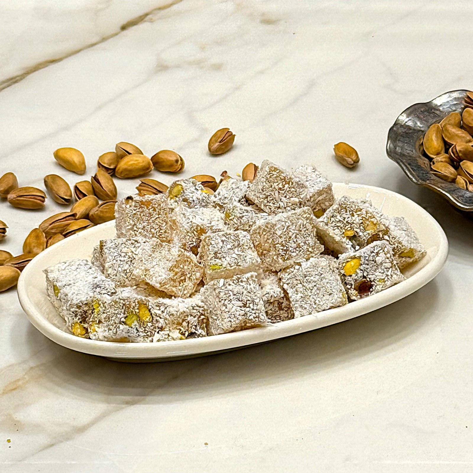 Fıstıklı Duble Lokum (1 kg.)