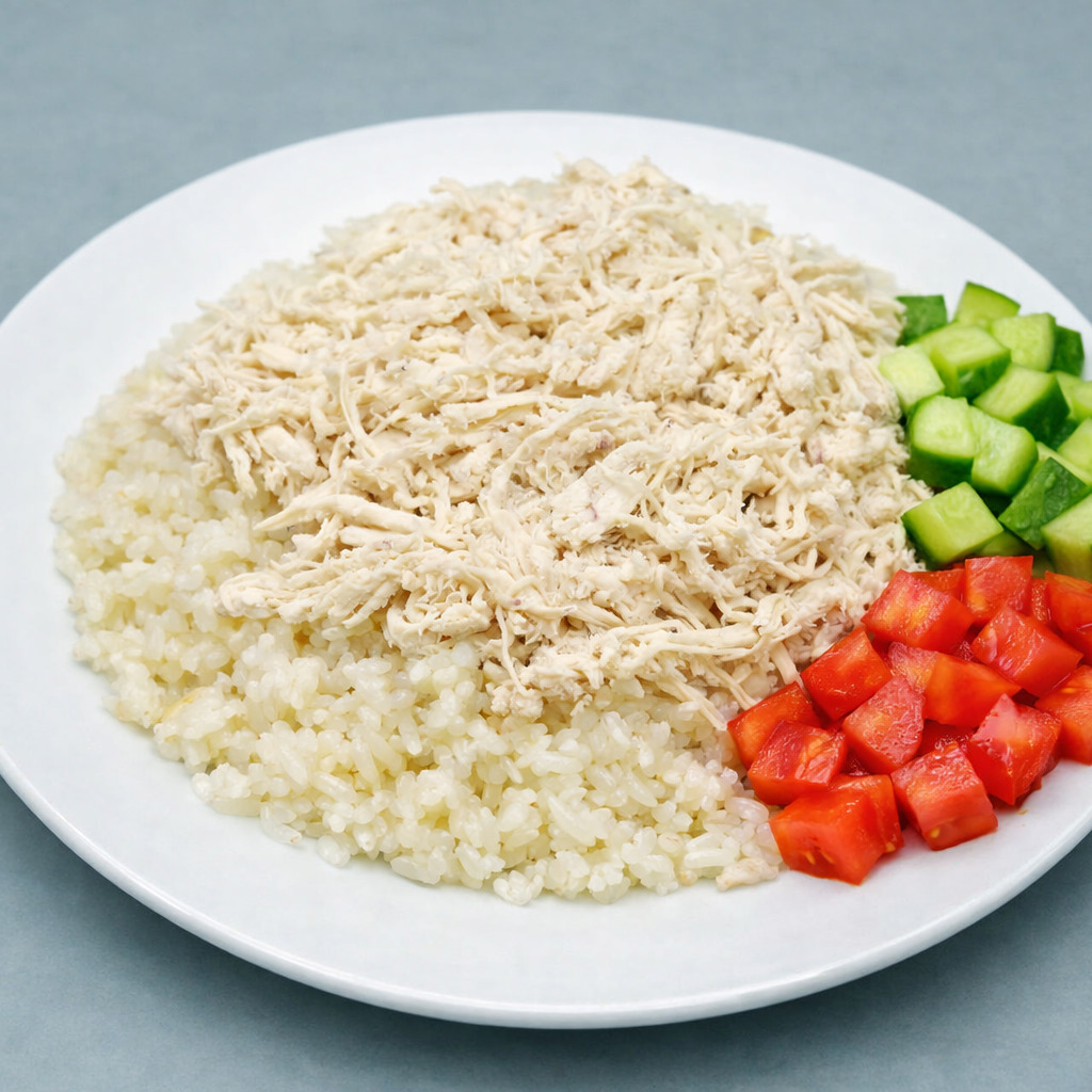 Tavuklu Salatalı Pilav