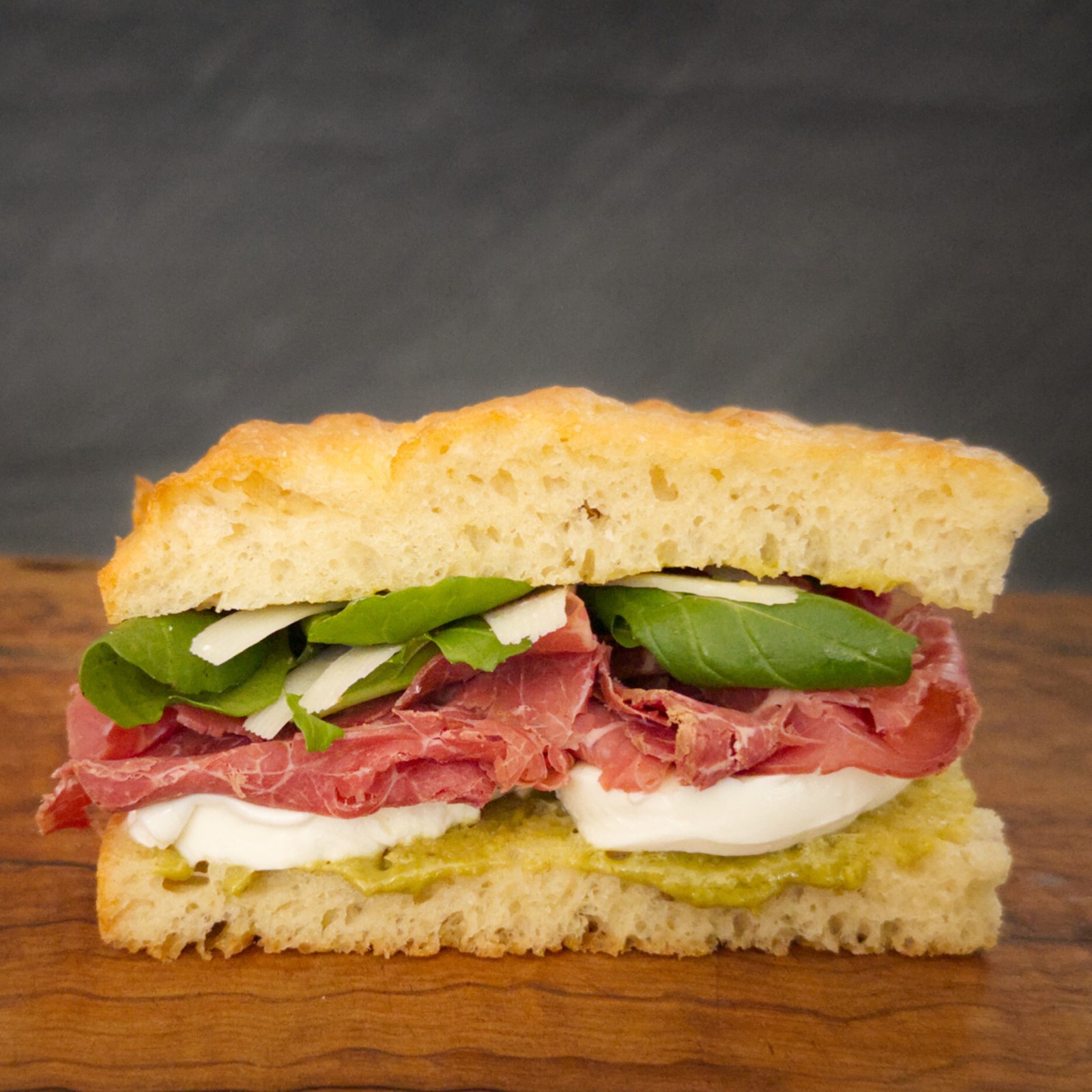 Dana Cotto - Suda Mozzarella Focaccia Sandwich (no.15)