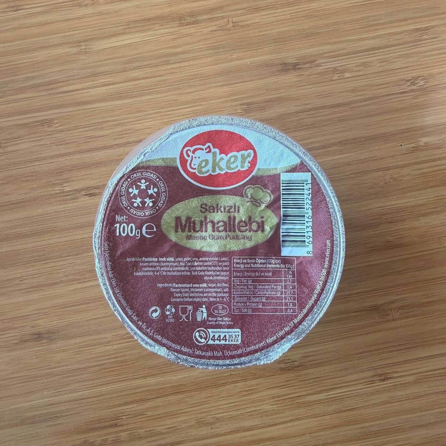 Sakızlı Muhallebi
