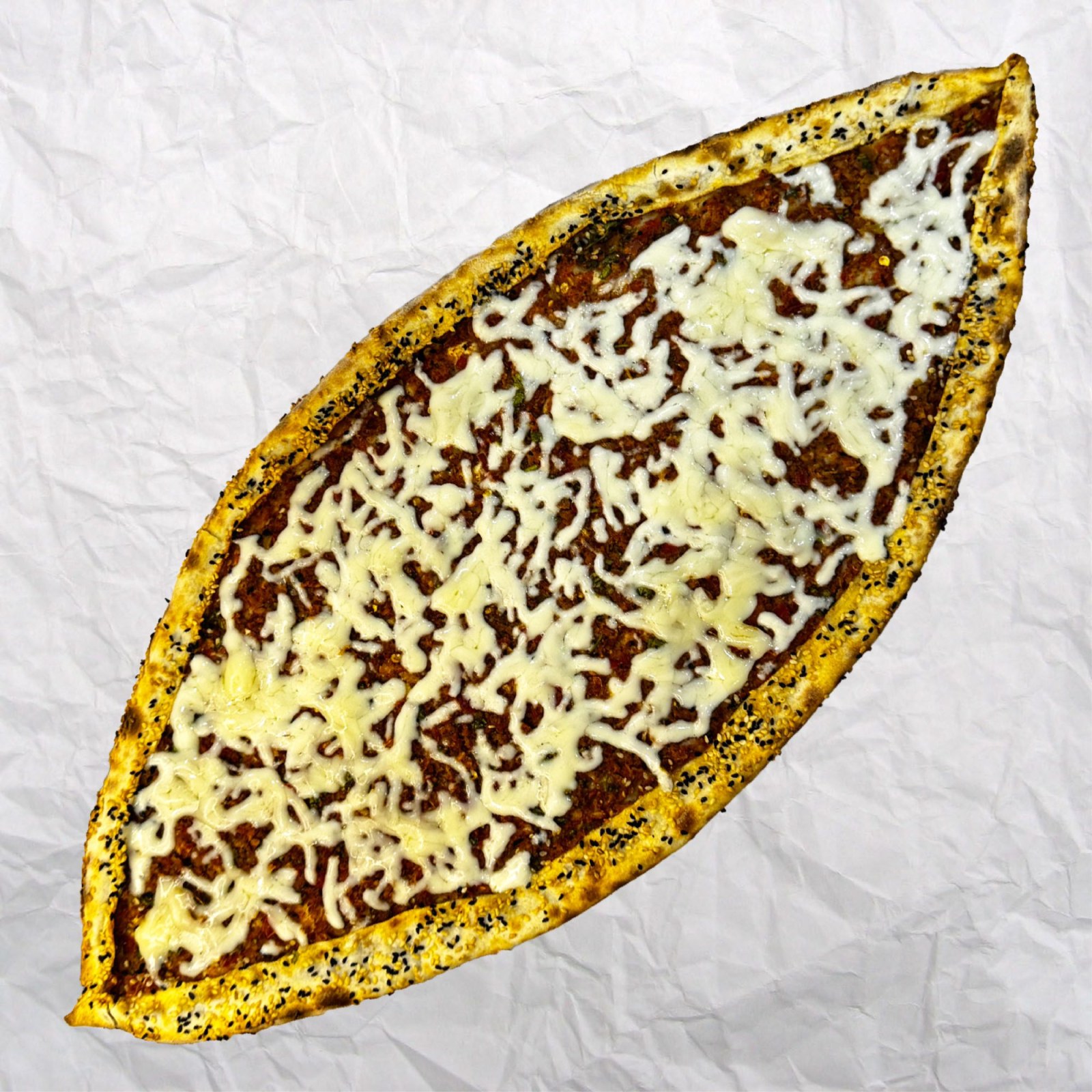 Kıymalı Kaşarlı Pide