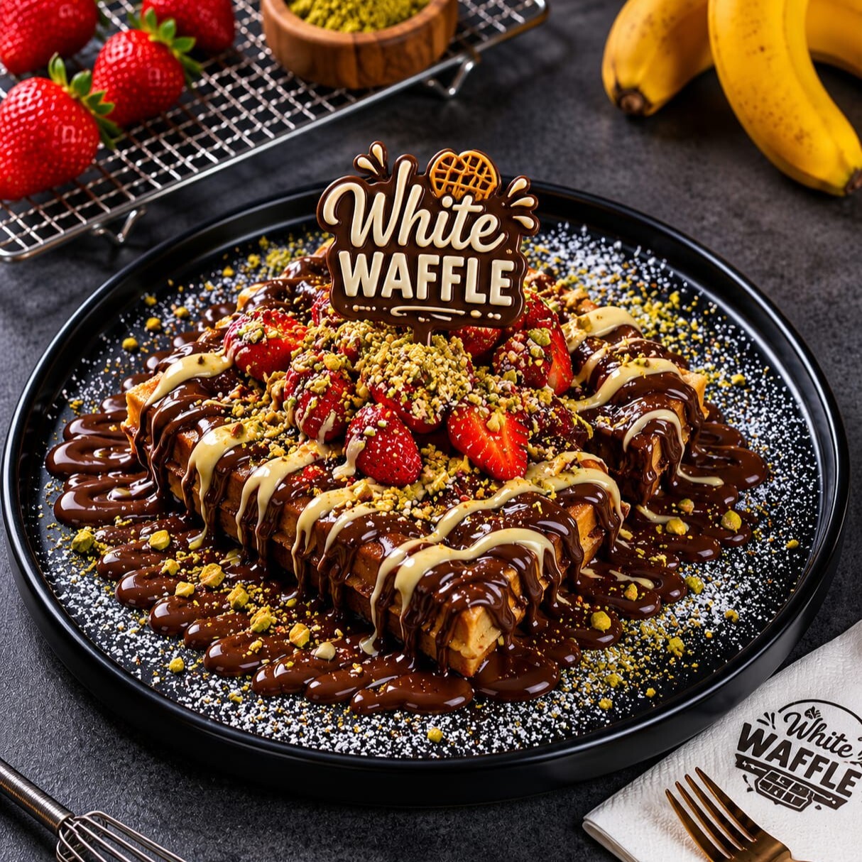Belçika Waffle Menü