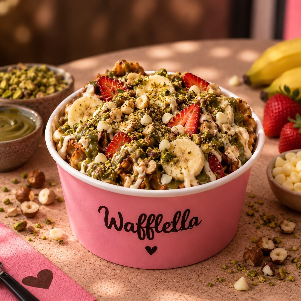 Dubai Deluxe Waffle