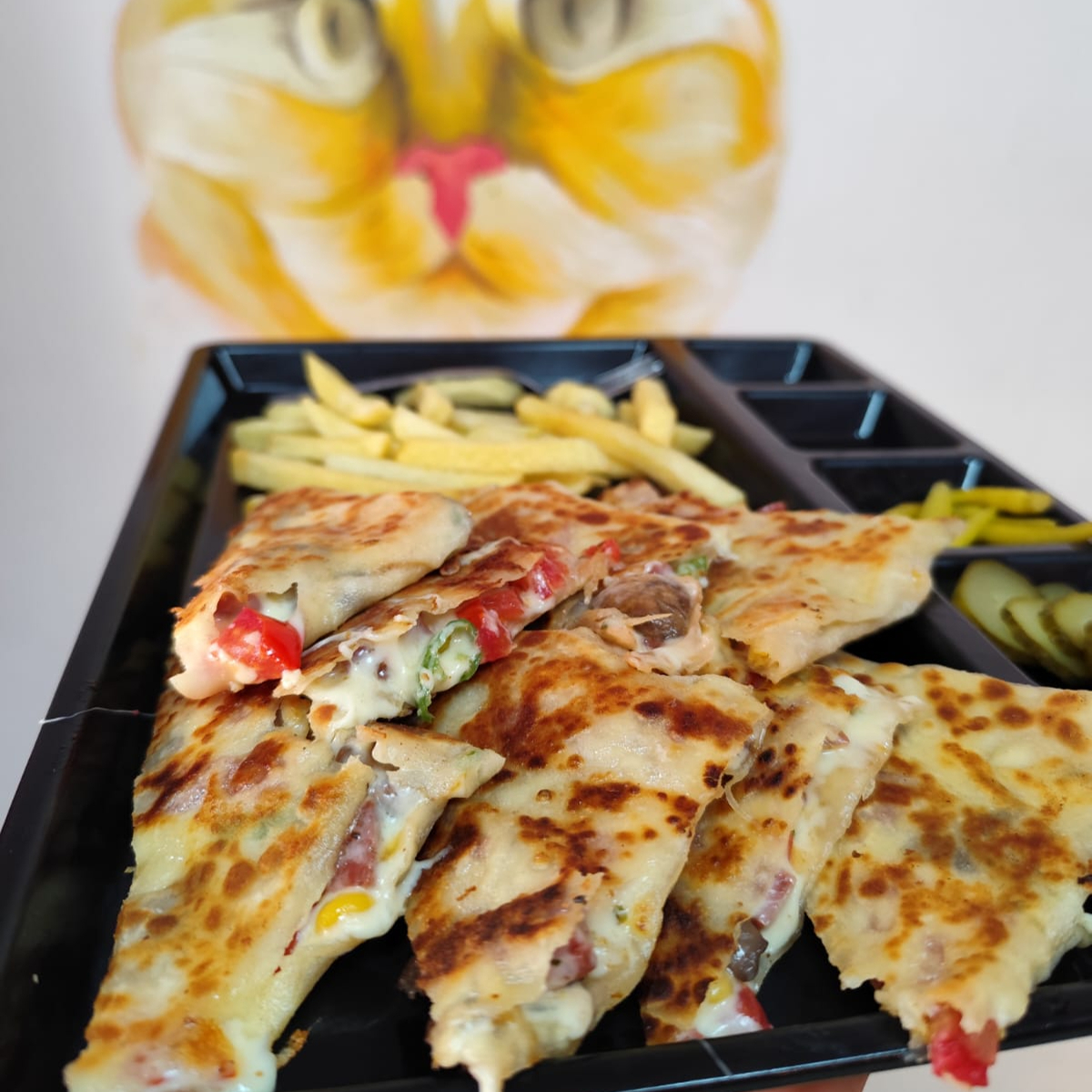 Pizza Gözleme(Bol malzemeli)