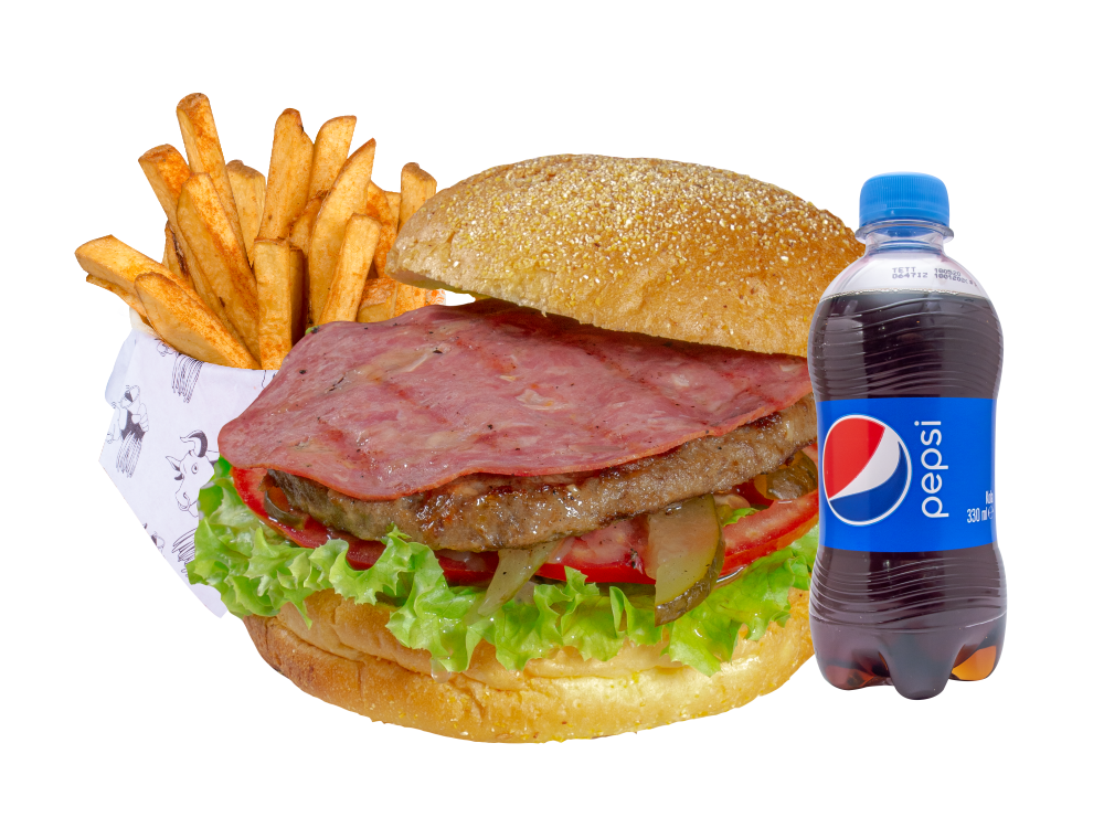 Dana Bacon Burger Menü