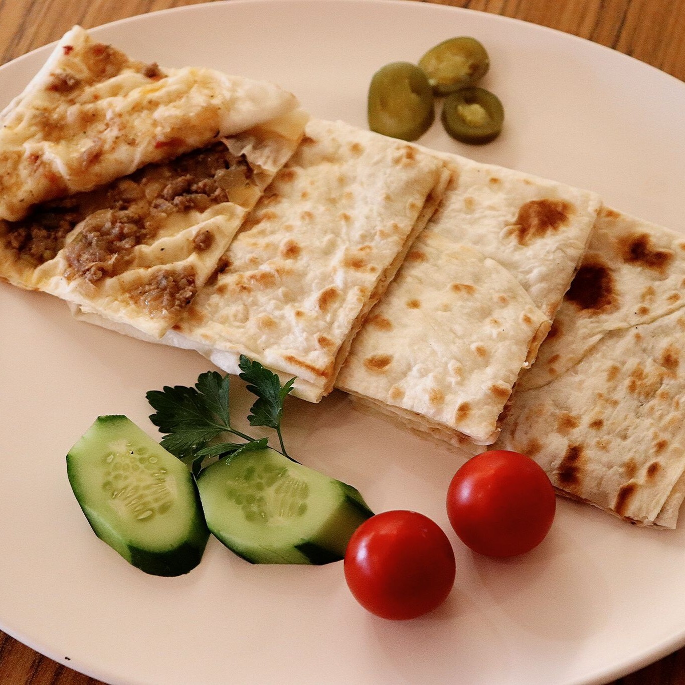 Kıymalı Kaşarlı Gözleme