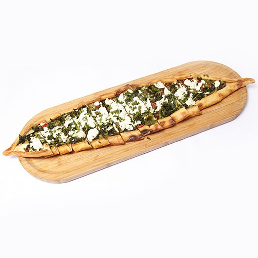 Ispanaklı Beyaz Peynirli Pide
