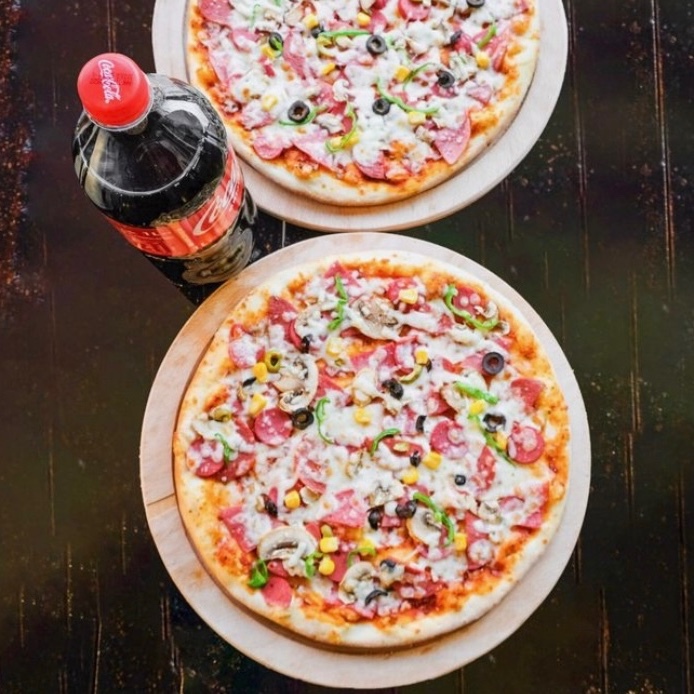 2'li Büyük Boy Pizza Menü