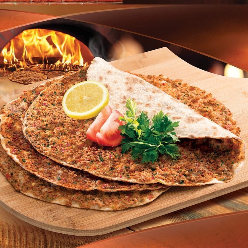 3 Lahmacun+Yeşillik