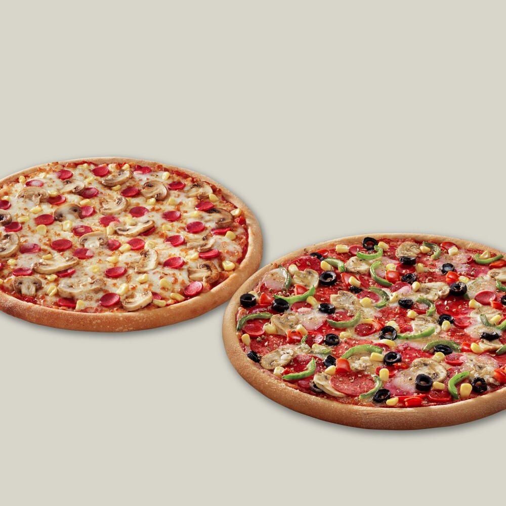 2 Adet Orta Boy Pizza