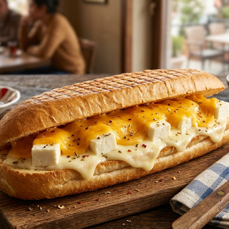 Üç Peynirli Tost