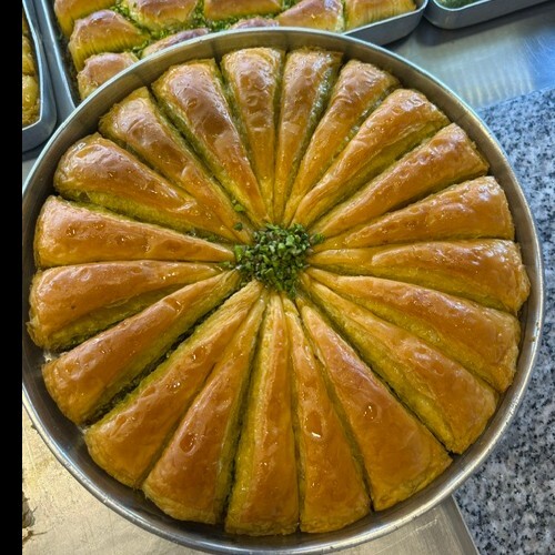 Fıstıklı Havuç Dilim Baklava(500 Gr)