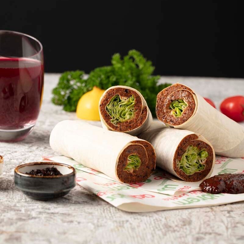 Çiğ Köfte Duble Dürüm (175 gr)