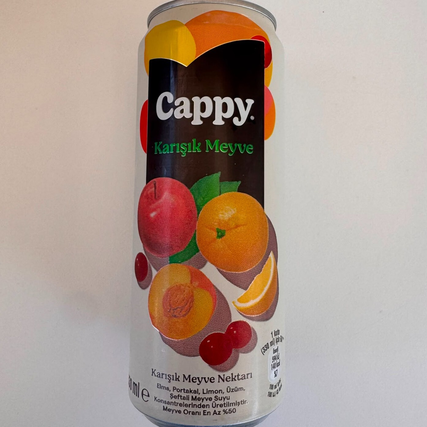 Cappy Karışık Meyve Suyu (330 ml)
