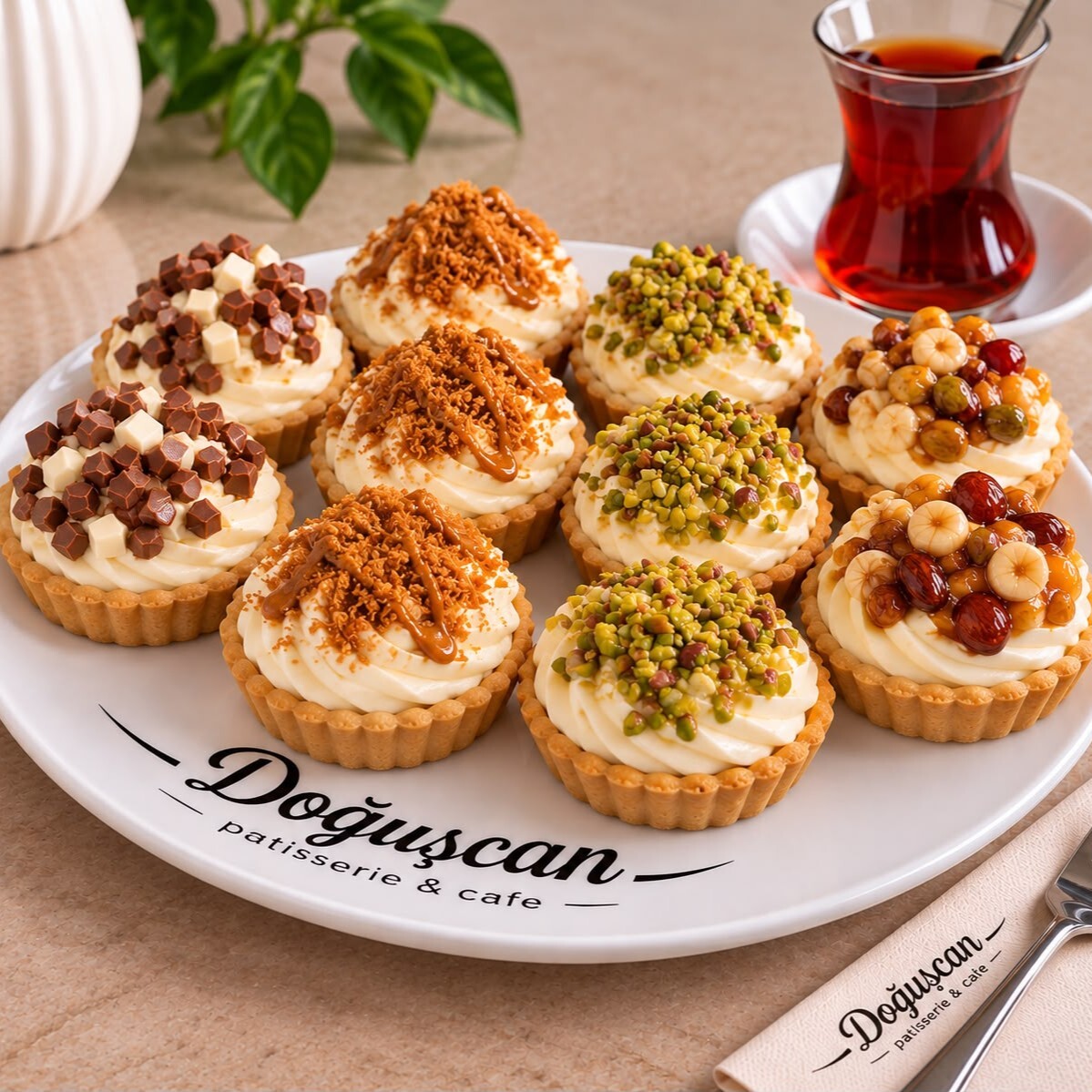 Krokanlı Tartolet ( 4 Adet )