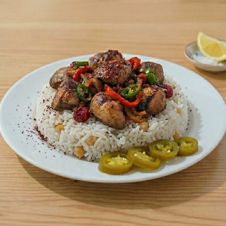 Pilav Üstü Ciğer (1 Porsiyon)